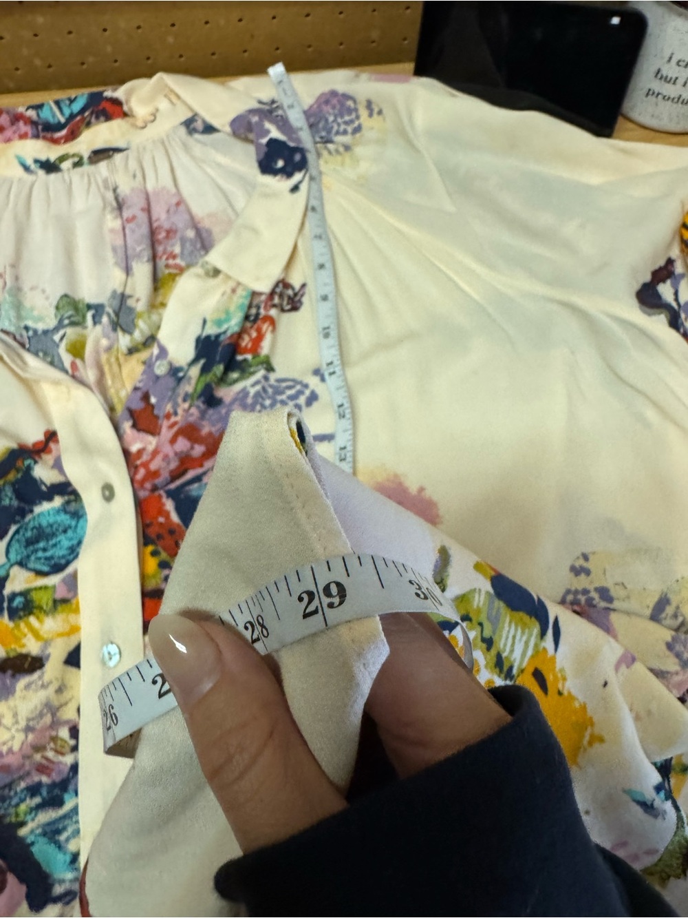 Free People Meadow Lark Shirt Blouse Size S - Picture 13 of 13